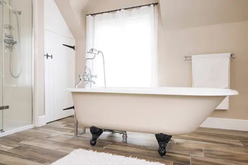 Bathroom photographed during a property inspection