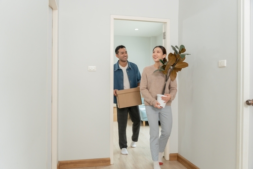 Moved in together, home left empty